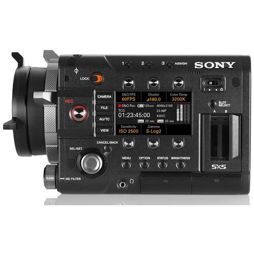 Sony PMW-F55 CineAlta 4K Digital Cinema Camera with ProRes and DNxHD Codec Board