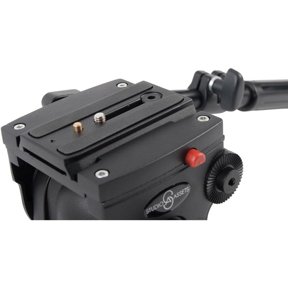 Studio Assets Pro Video Fluid Head with 2.8" Half Ball