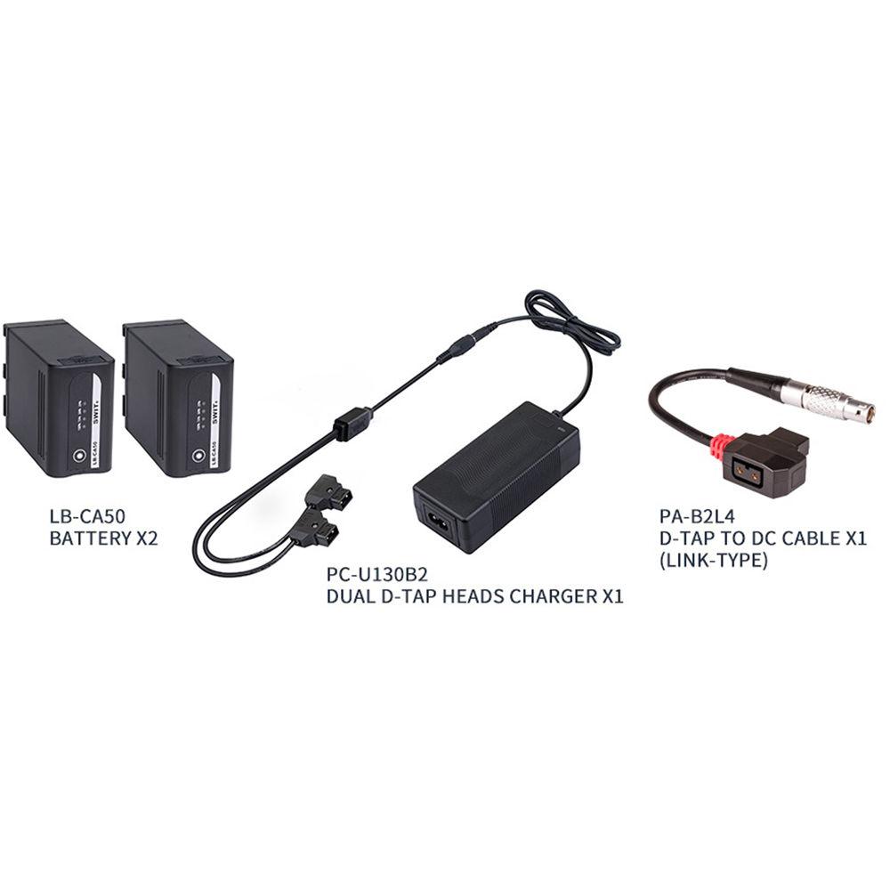 SWIT 2-Battery Kit for Canon C300 Mark II & C200