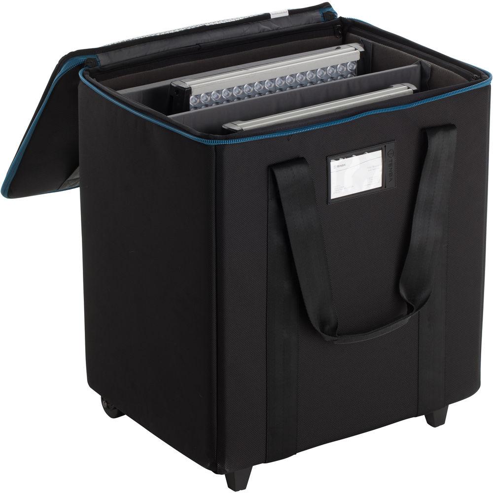 Tenba 1x1 LED 3-Panel Case with Wheels
