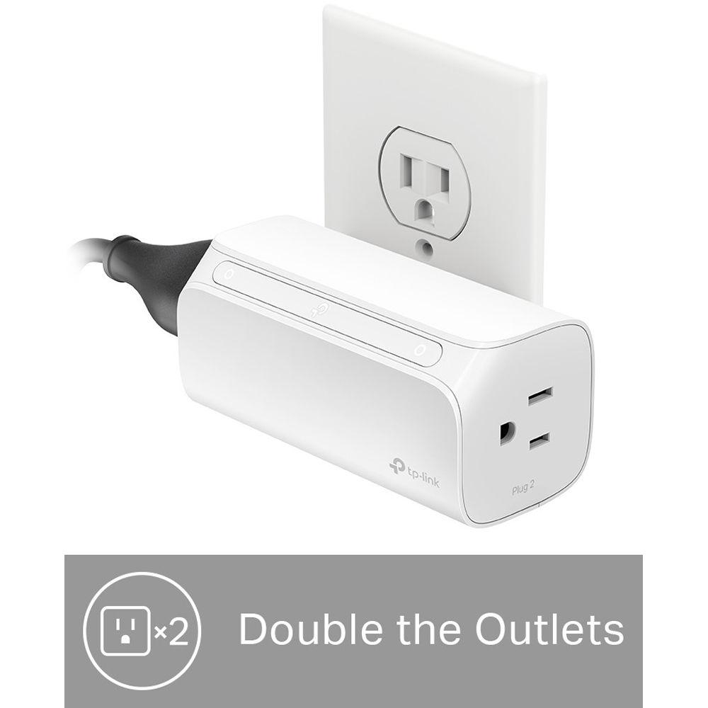 TP-Link HS107 Wi-Fi Smart Plug with 2 Outlets