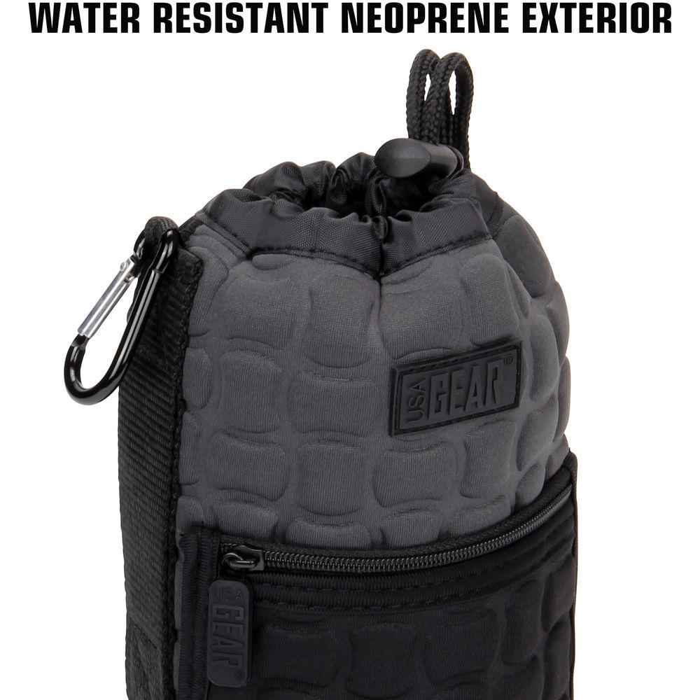 USA GEAR FlexARMOR X Large Lens Pouch Case