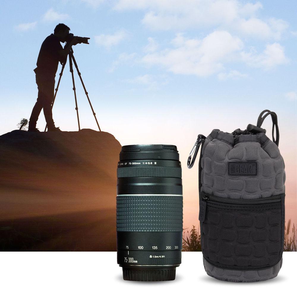 USA GEAR FlexARMOR X Large Lens Pouch Case
