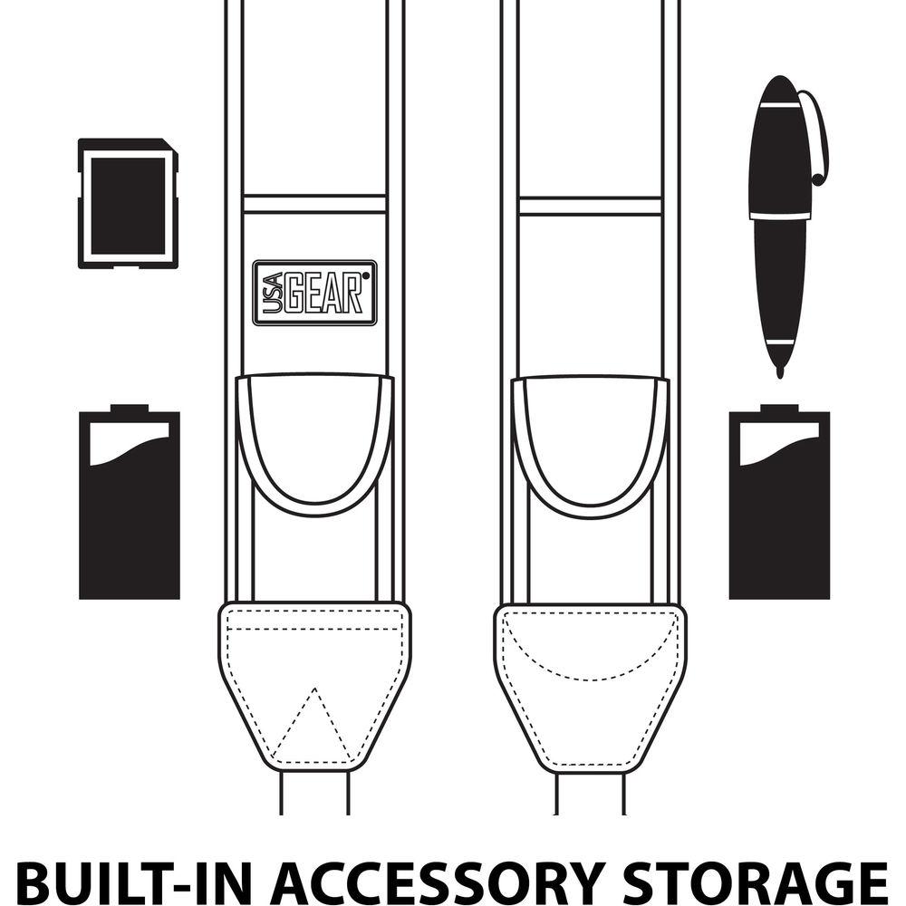 USA GEAR TrueSHOT Camera Harness Strap