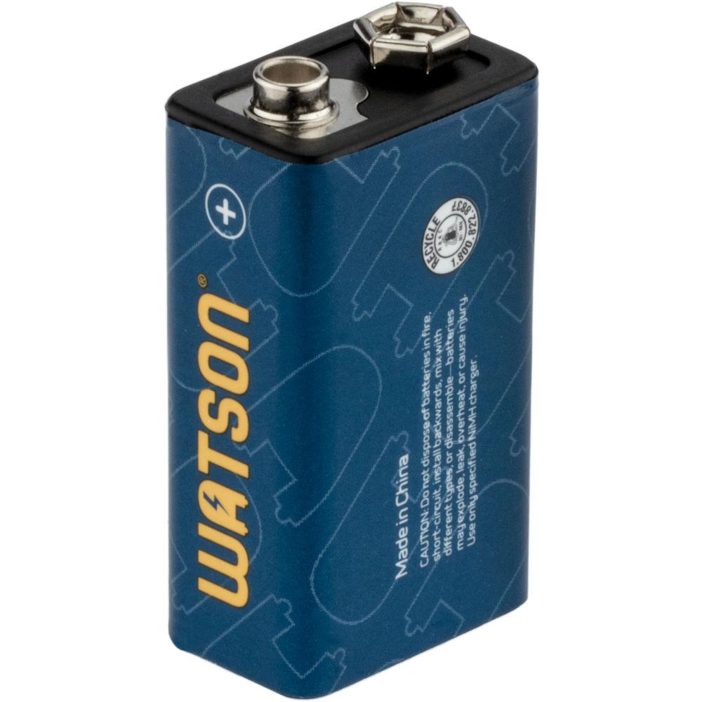 Watson 9V Rechargeable NiMH Battery