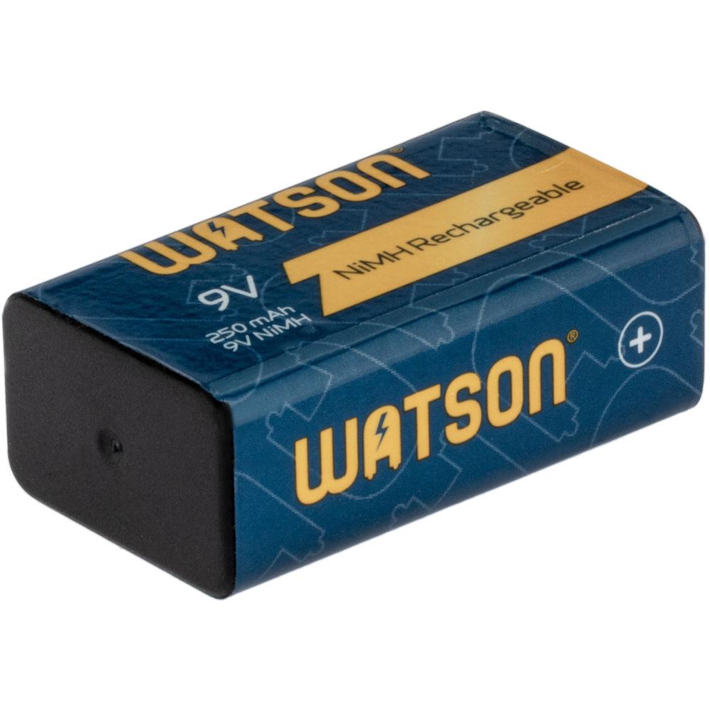 Watson 9V Rechargeable NiMH Battery