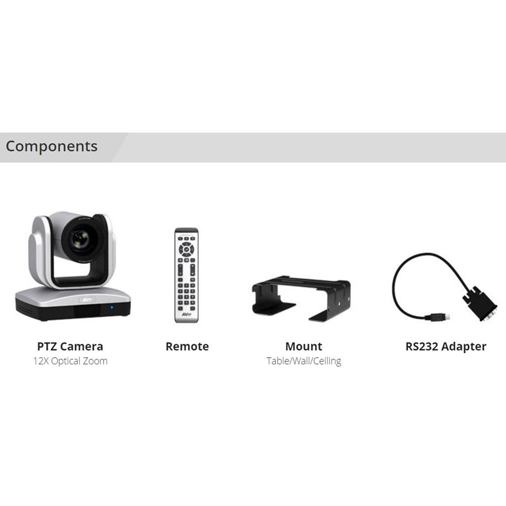 AVer CAM530 12x USB & HDMI PTZ Conference Camera, AVer, CAM530, 12x, USB, &, HDMI, PTZ, Conference, Camera