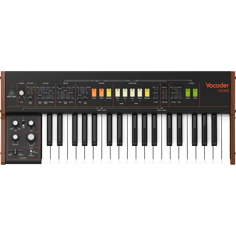 Behringer Vocoder VC340 - Analog Vocoder for Human Voice and Strings Sounds