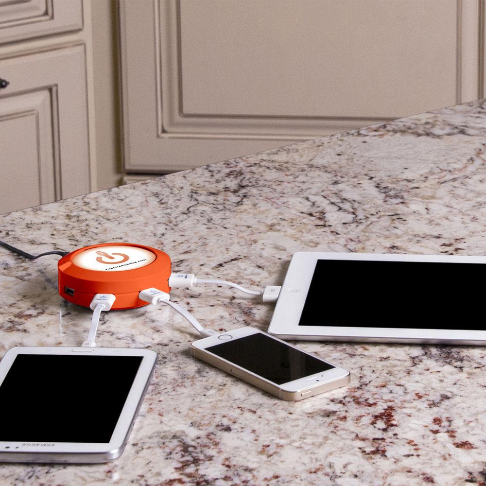 ChargeHub X7 7-Port Round USB Charging Station