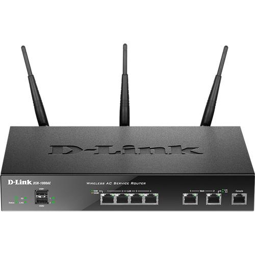 D-Link DSR-1000AC Wireless Dual WAN 4-Port Gigabit VPN Router with 802.11ac Support