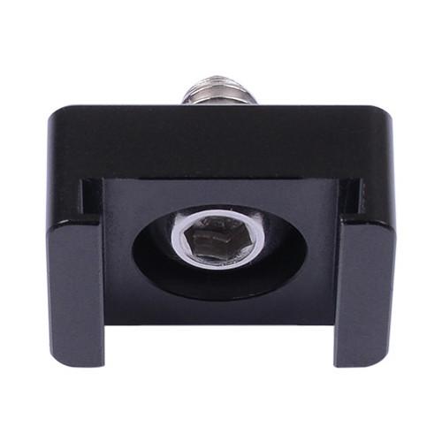 DigitalFoto Solution Limited 1 4"-20 Mount to Shoe Adapter Cold Hot Shoe with Cold Shoe Head