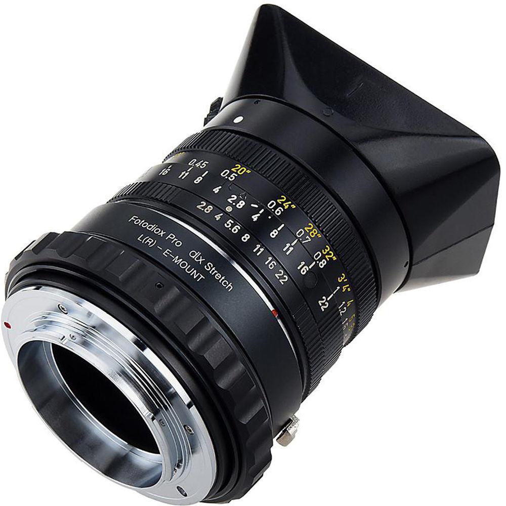 FotodioX Leica R Lens to Sony E-Mount DLX Stretch Adapter