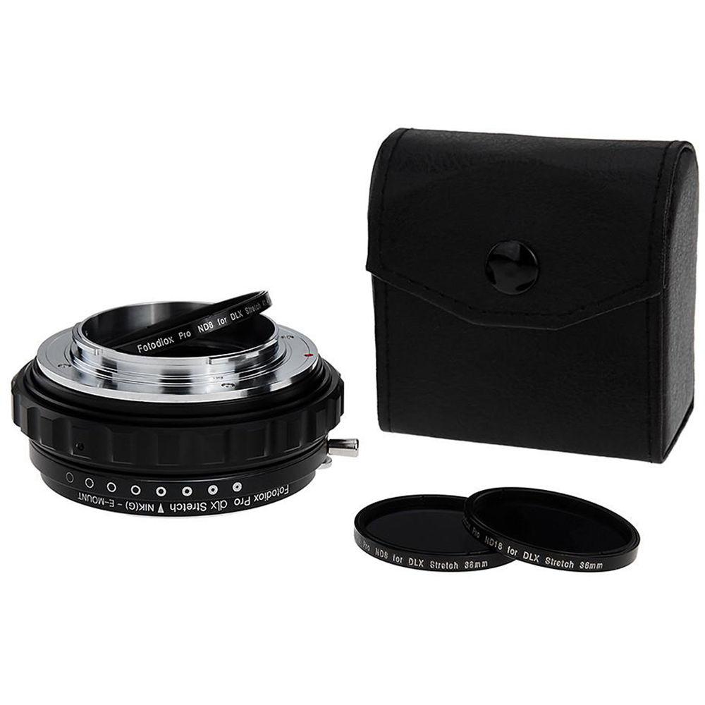 FotodioX Nikon F G-Type Lens to Sony E-Mount DLX Stretch Adapter