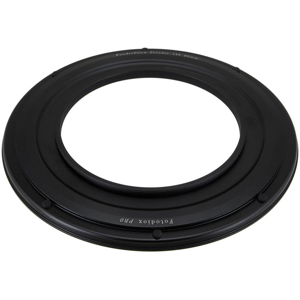 FotodioX WonderPana 6.6" Holder Bracket Kit with 95mm-145mm WonderPana FreeArc Aluminum Step-Up Ring and 145mm Center-Pinch Snap-On Lens Cap