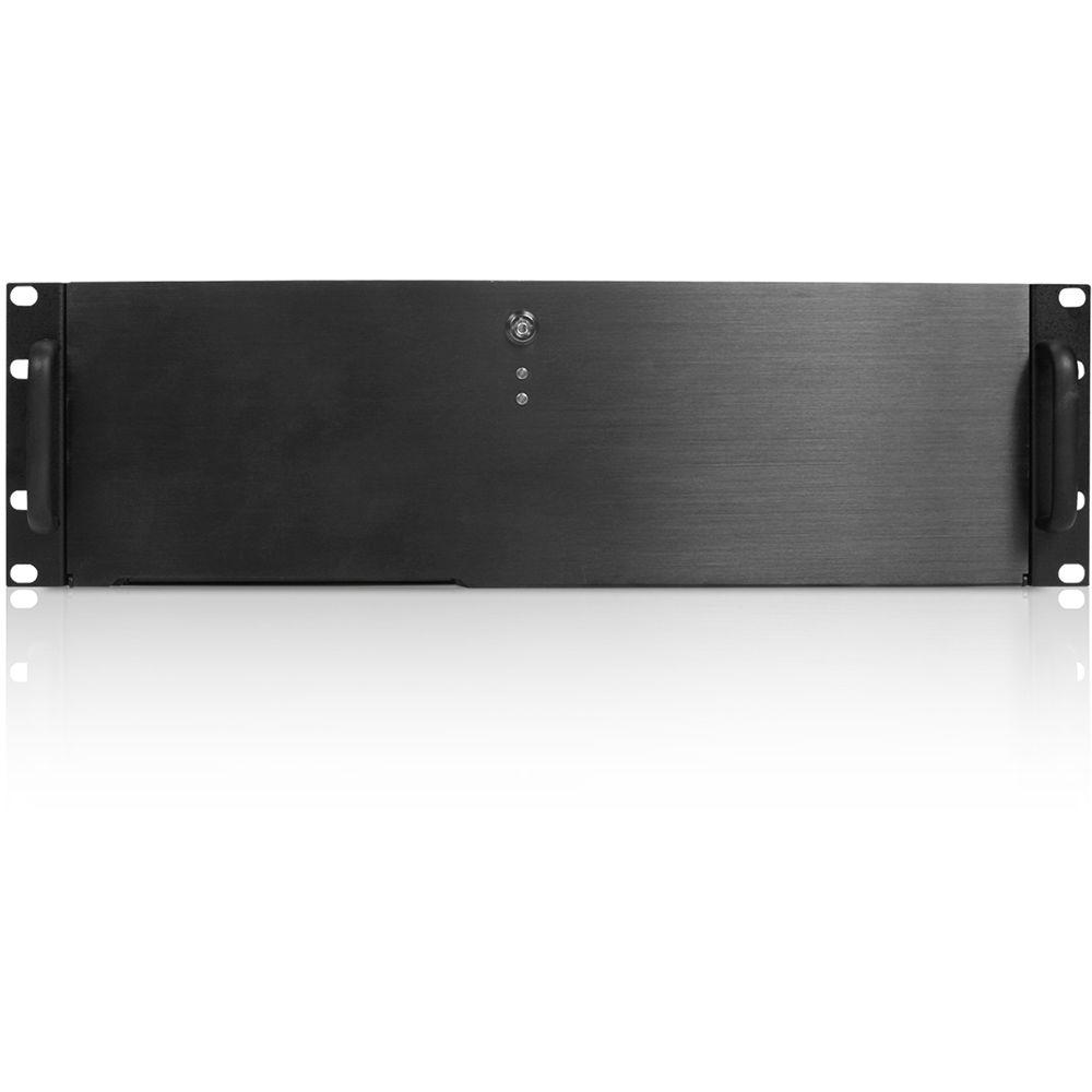 iStarUSA 3 RU Compact 3 x 5.25" Bay microATX Chassis with 350W Power Supply