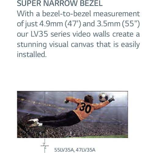 LG 49VL5BW-9C 49" 3x3 Video Wall Bundle