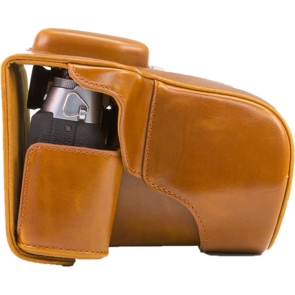 MegaGear Ever Ready PU Leather Case for Fujifilm X-T1 with 18-55mm Lens