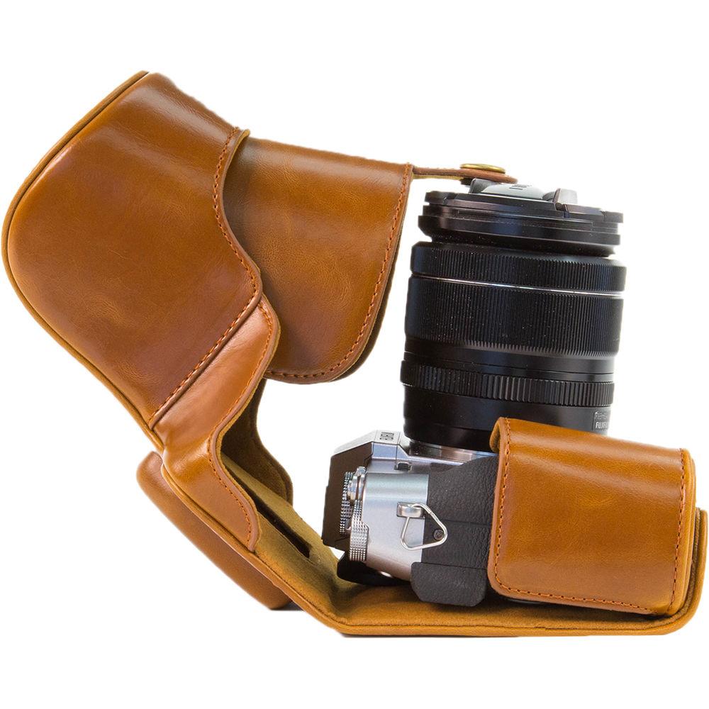 MegaGear Ever Ready PU Leather Case for Fujifilm X-T1 with 18-55mm Lens