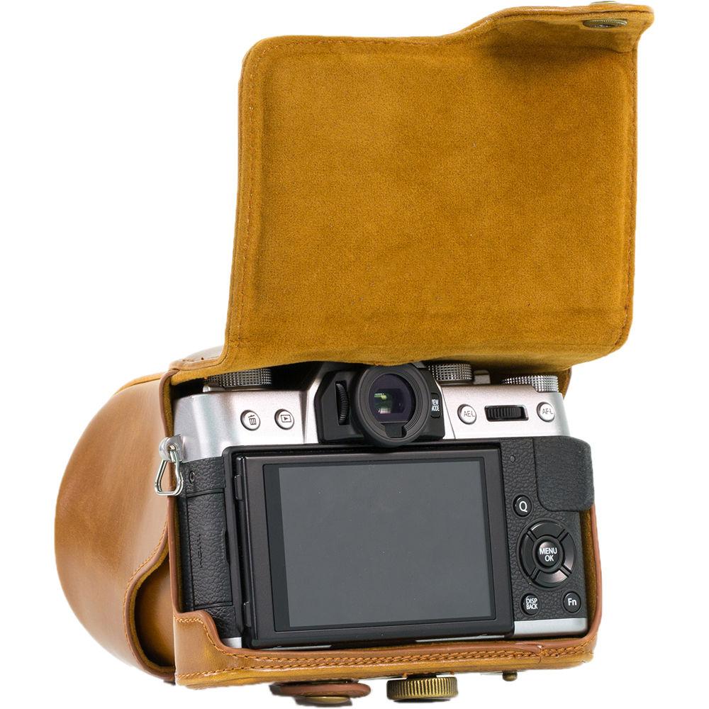 MegaGear Ever Ready PU Leather Case for Fujifilm X-T1 with 18-55mm Lens