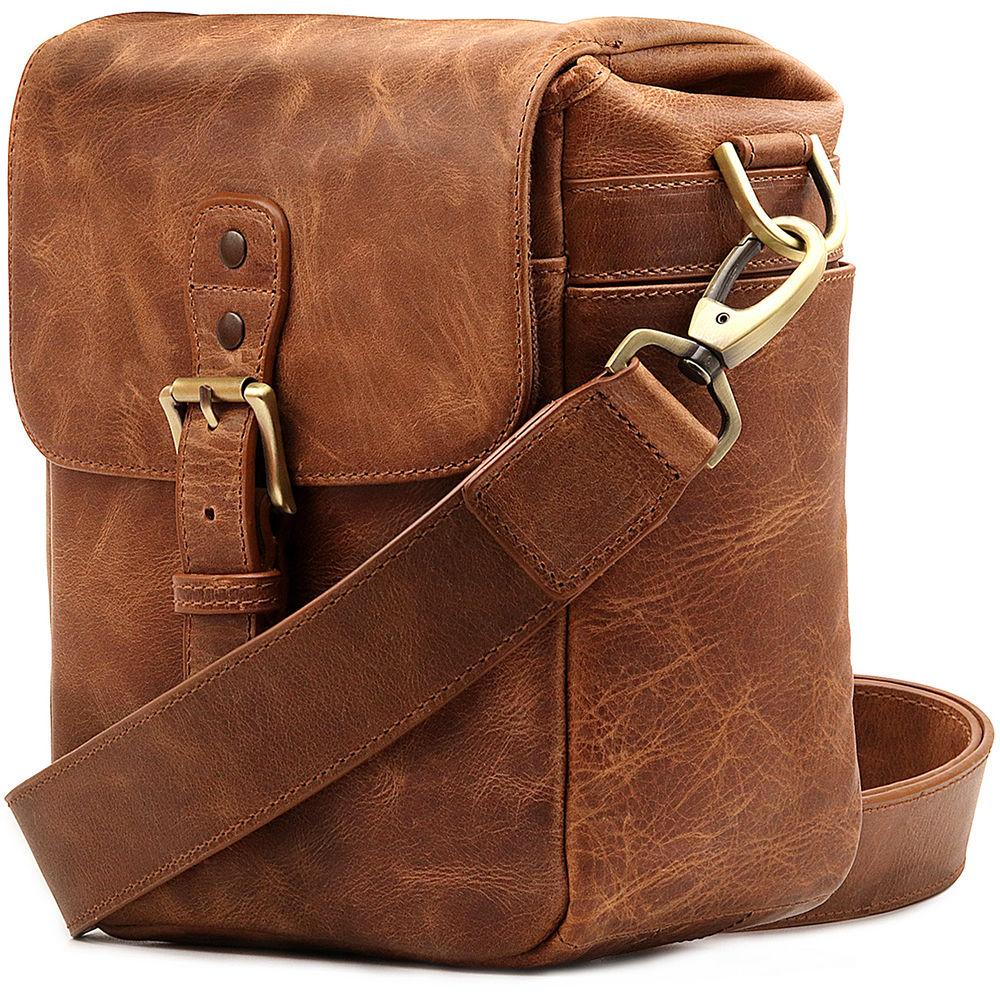 MegaGear Leather Camera Messenger Bag