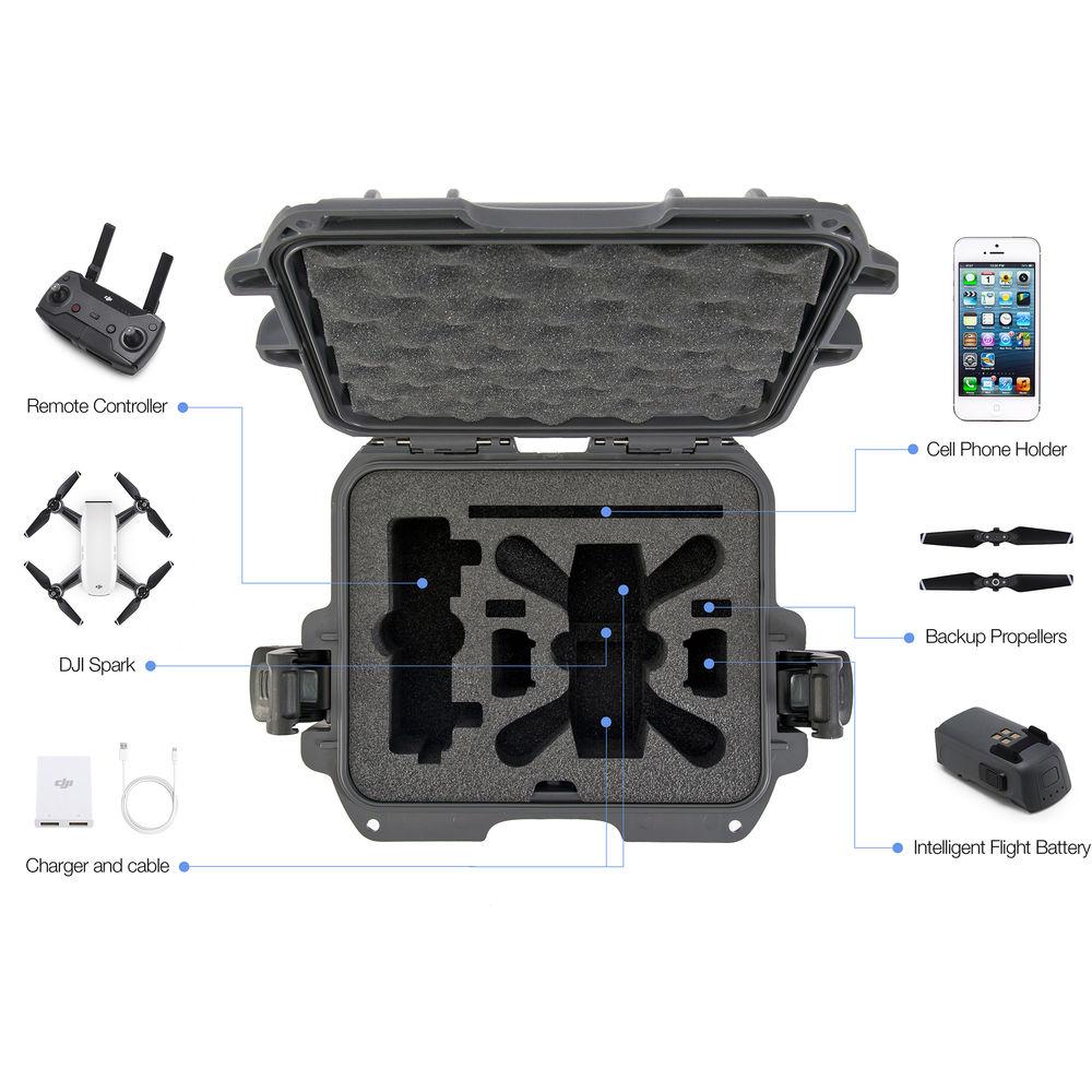Nanuk 905 Waterproof Hard Case for DJI Spark