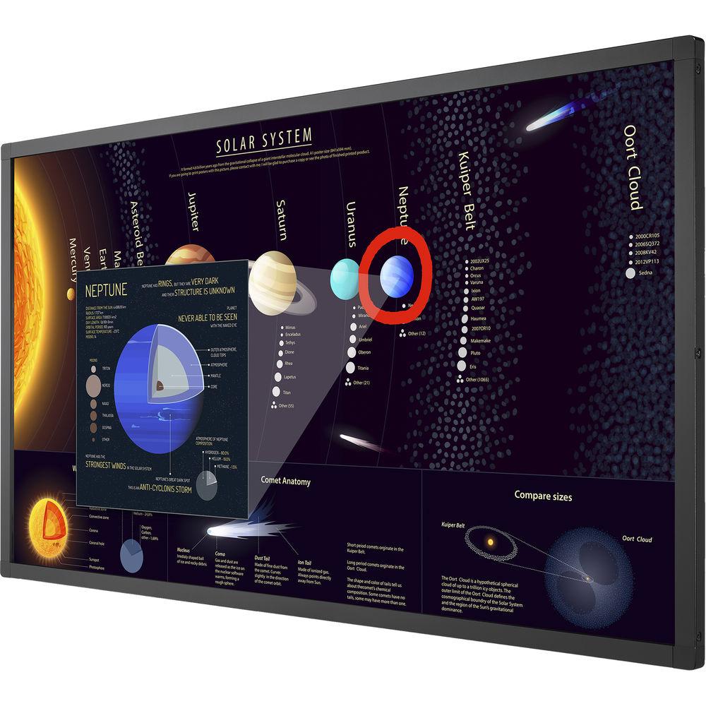 NEC E651-T 65"-Class Full HD Commercial Touchscreen Display