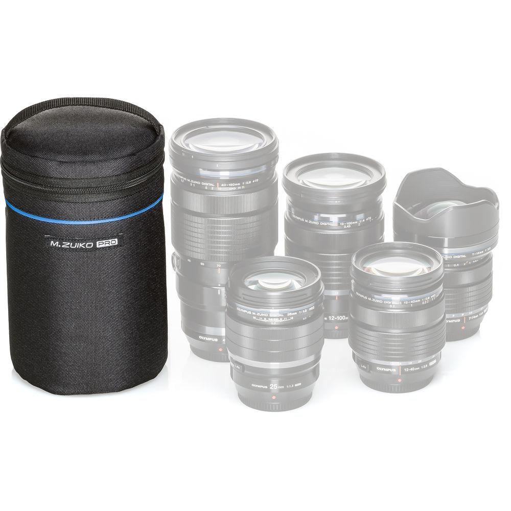 Olympus PRO Barrel Style Lens Case for m.Zuiko Digital Lenses