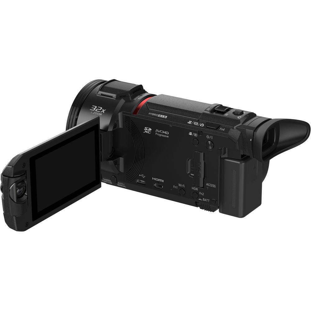 Panasonic HC-WXF1 UHD 4K Camcorder with Twin & Multicamera Capture