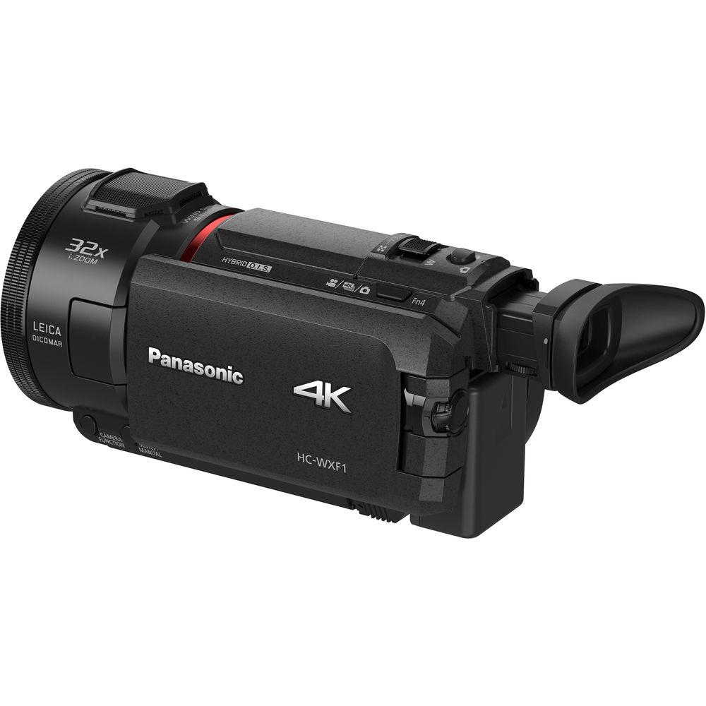 Panasonic HC-WXF1 UHD 4K Camcorder with Twin & Multicamera Capture
