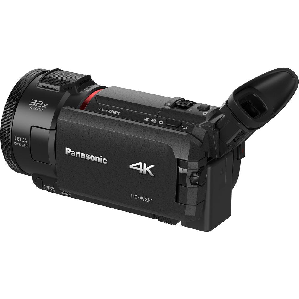 Panasonic HC-WXF1 UHD 4K Camcorder with Twin & Multicamera Capture