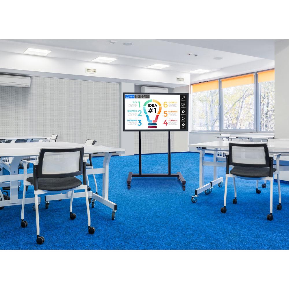 Peerless-AV SmartMount Motorized Height Adjustable Flat Panel Cart for 42" to 86" Interactive Displays