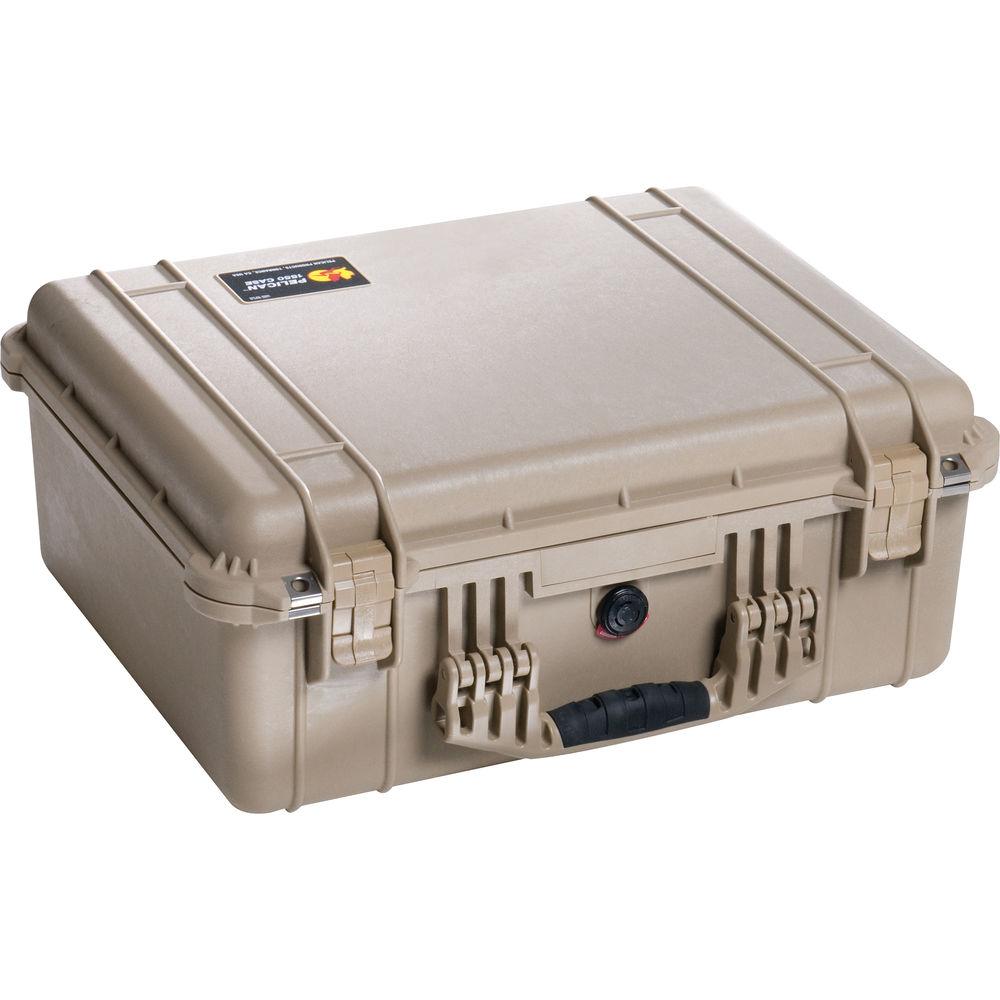 Pelican 1554 Waterproof 1550 Case with Yellow and Black Divider Set