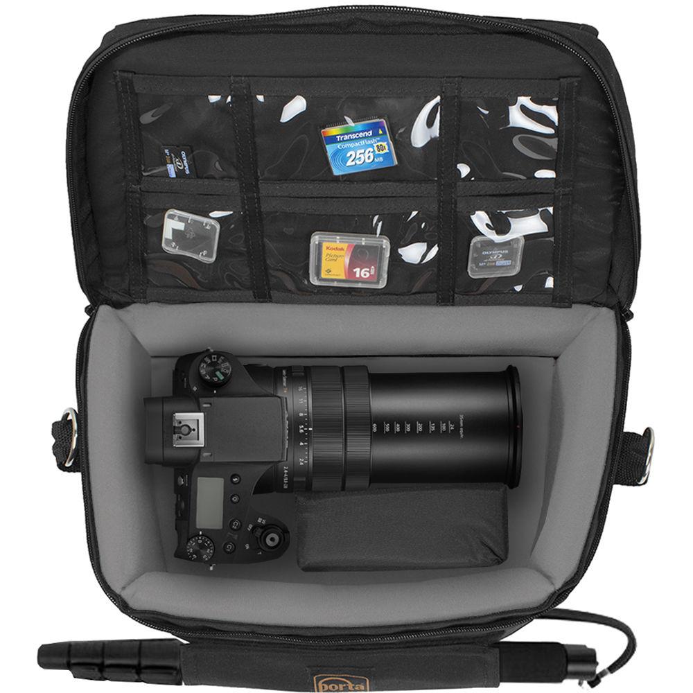 Porta Brace Messenger Style Camera Bag for Sony RX10 III and IV Cameras