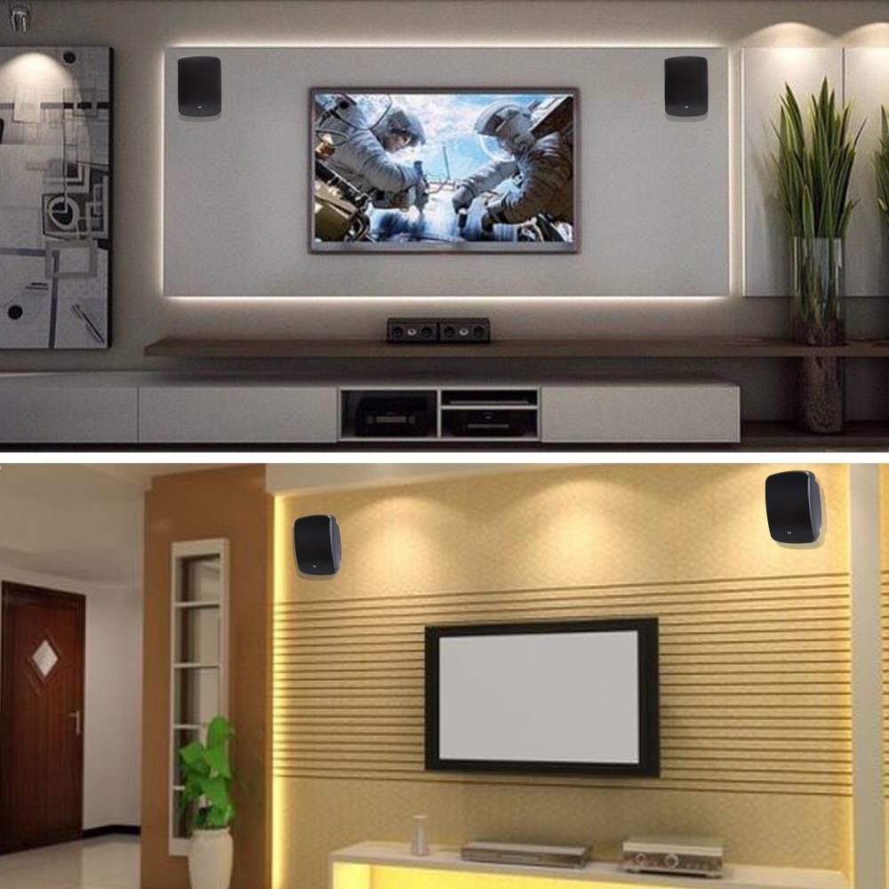 Pyle Pro 6.5" 1000 Watt Wall-Mount Marine Speakers with BT Audio RF Streaming