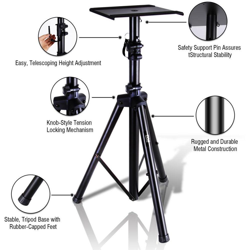 Pyle Pro Universal Studio Monitor Speaker Stand
