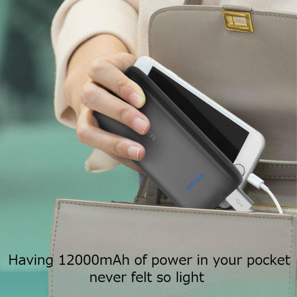RAVPower Ace Series 12000mAh Quick Charge Power Bank