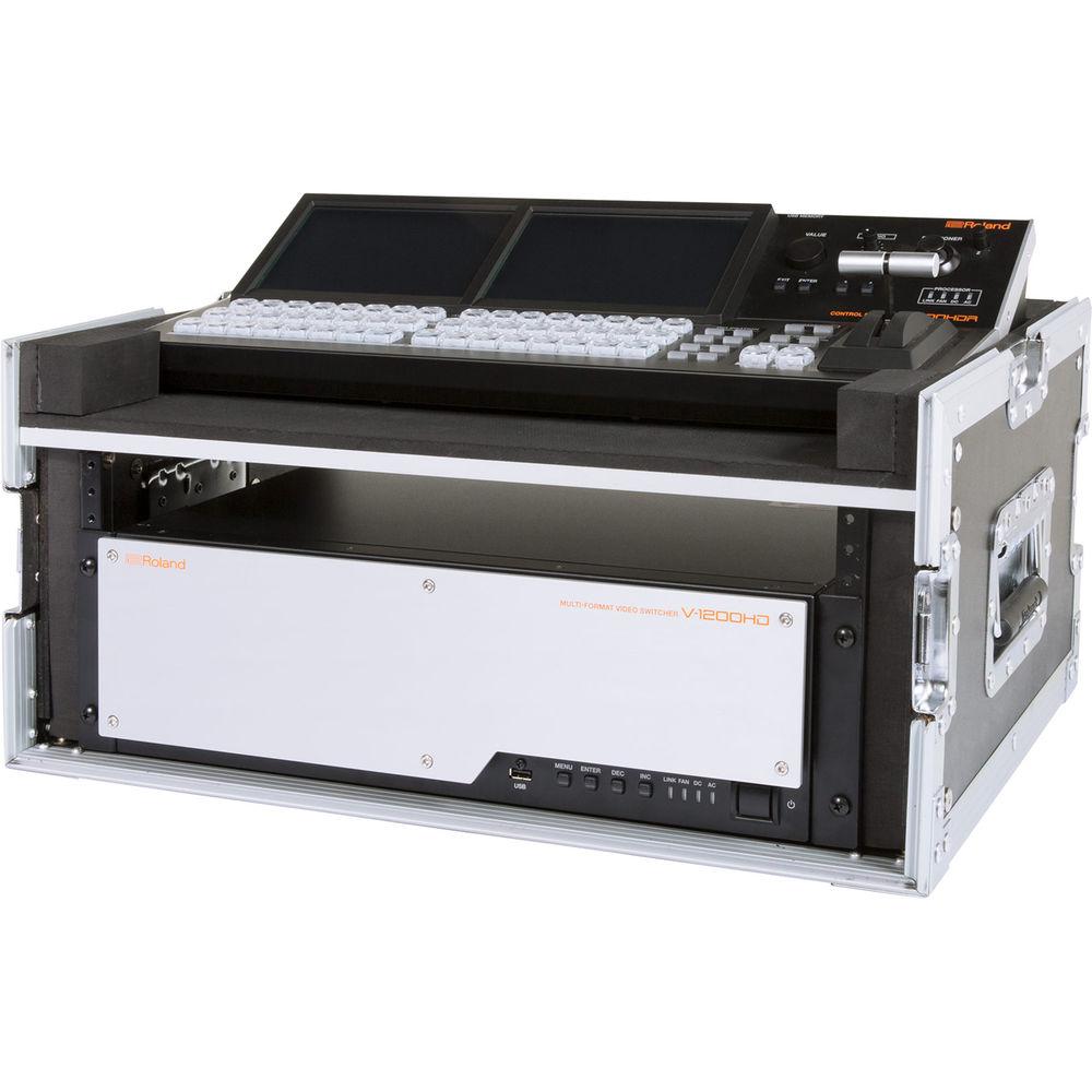 Roland RRC-V1200 Black Series Heavy-Duty Combo Rack Case for V-1200H HDR Switchers