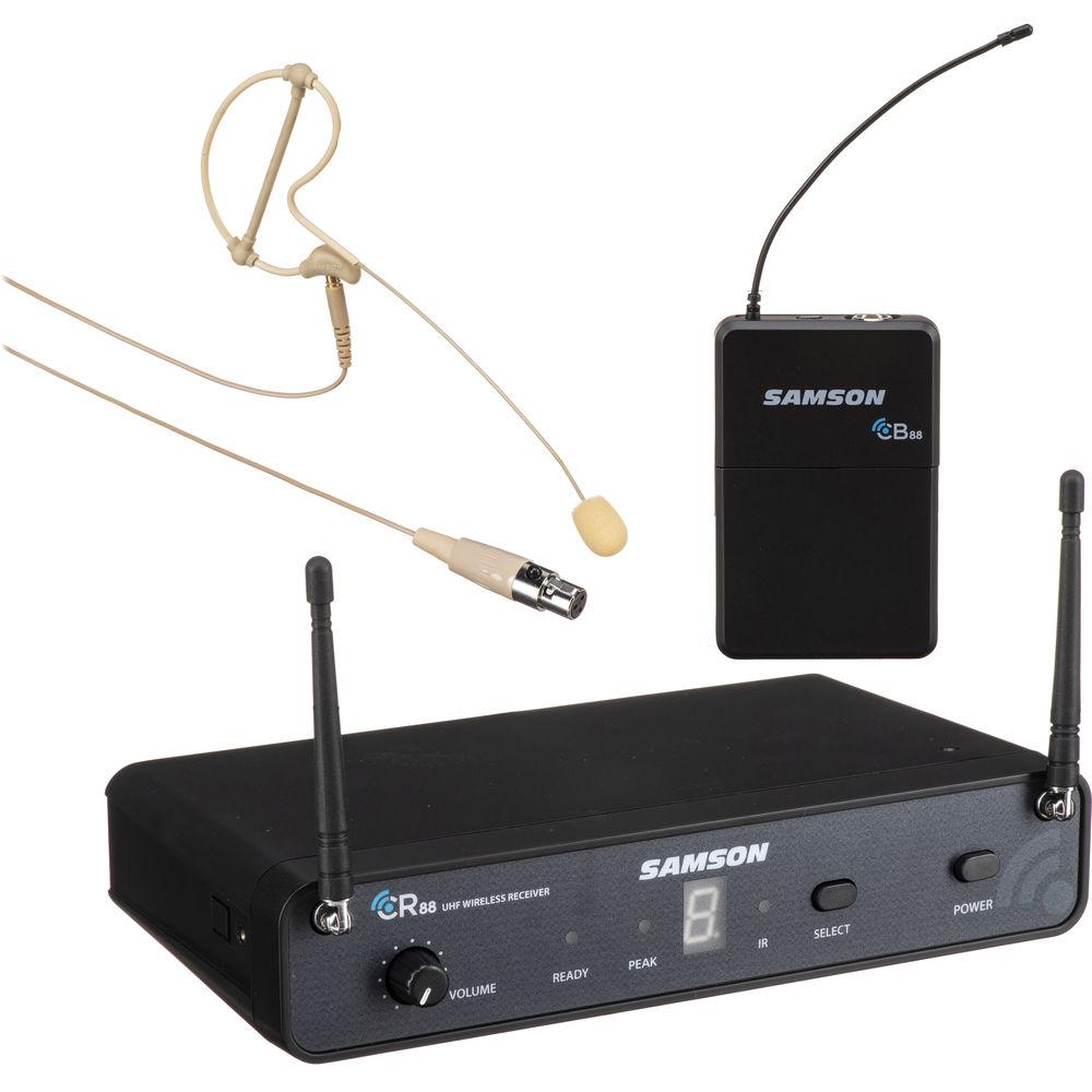 Samson Concert 88 Earset, 16-Channel True Diversity UHF Wireless System