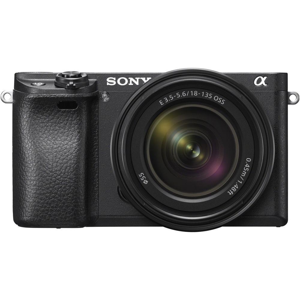 Sony Alpha a6300 Mirrorless Digital Camera with 18-135mm Lens