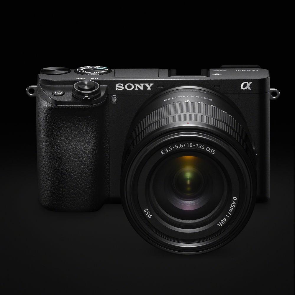 Sony Alpha a6300 Mirrorless Digital Camera with 18-135mm Lens