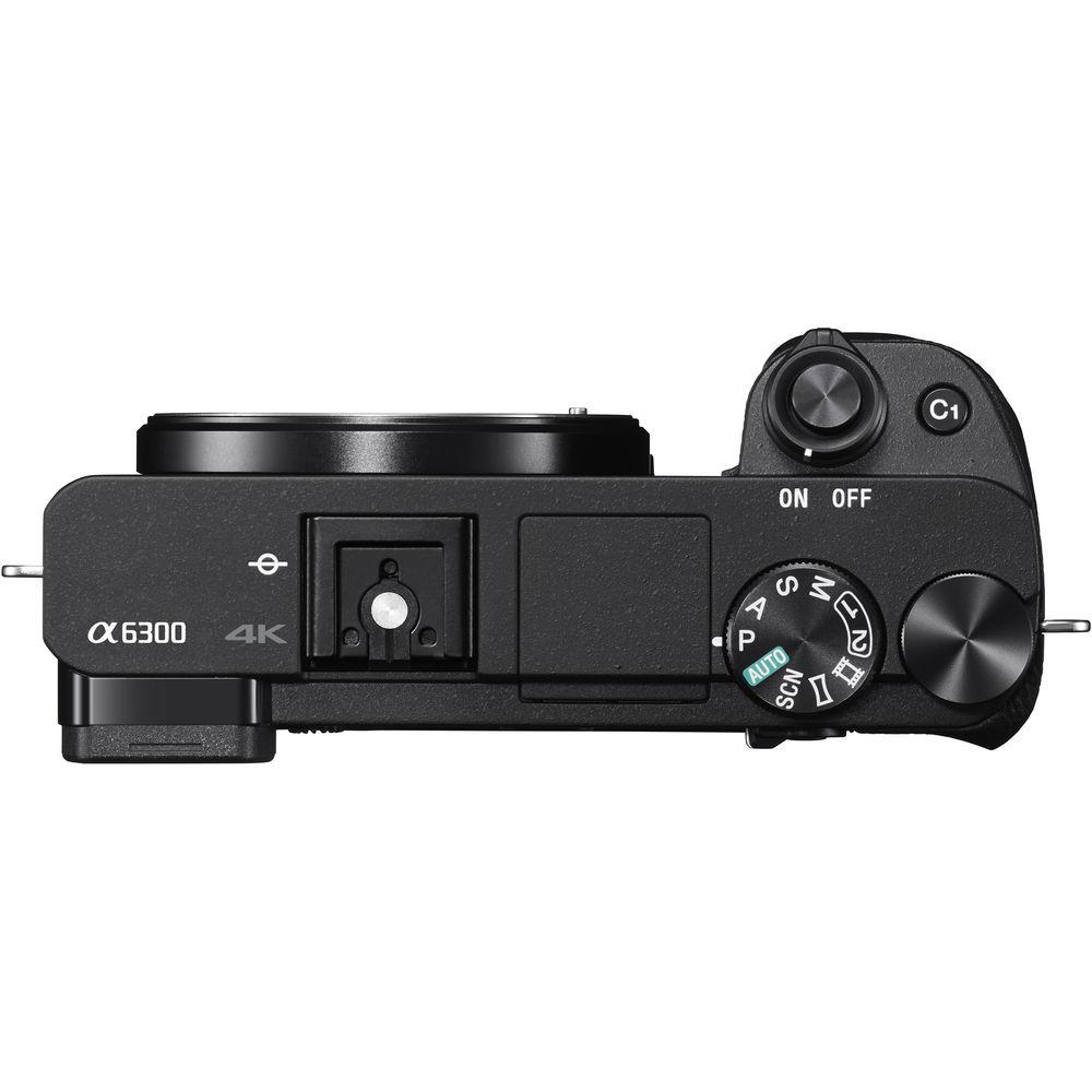 Sony Alpha a6300 Mirrorless Digital Camera with 18-135mm Lens