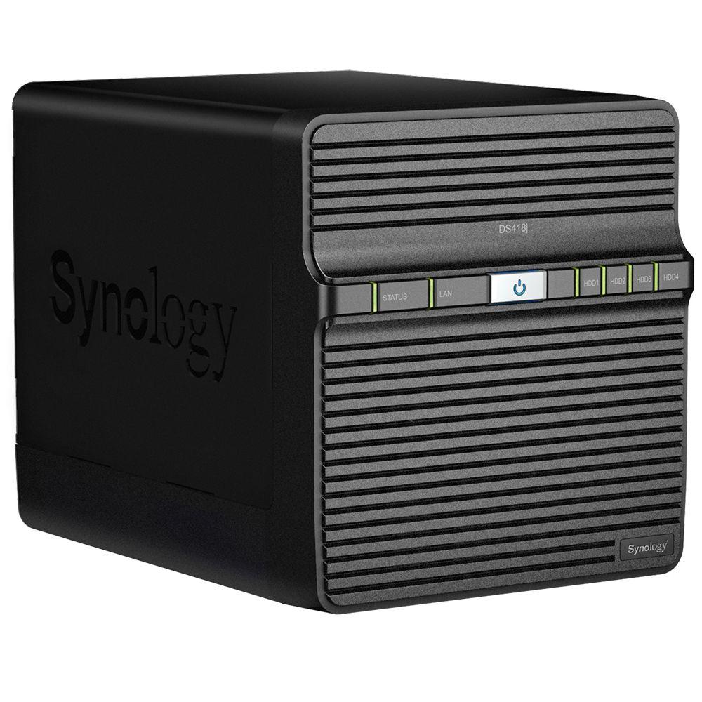 Synology DiskStation DS418j 4-Bay NAS Enclosure