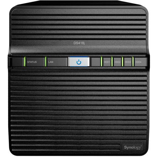 Synology DiskStation DS418j 4-Bay NAS Enclosure