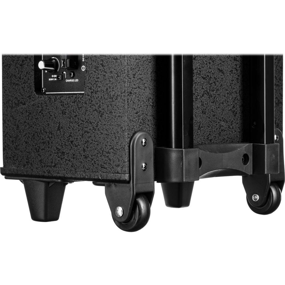 Technical Pro WASP810B Rechargeable 8" Bluetooth-Enabled Portable PA System with Light Show