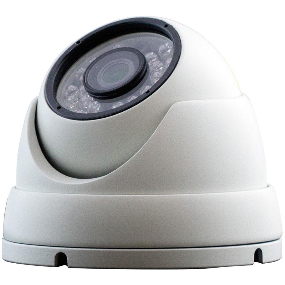 ViewZ 2.1MP AHD Outdoor Mini Dome Camera with 3.6mm Lens and Night Vision