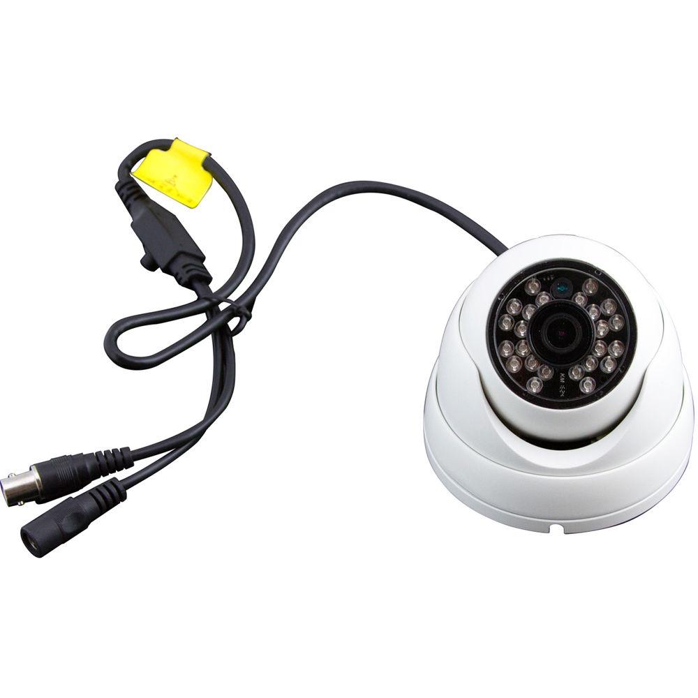 ViewZ 2.1MP AHD Outdoor Mini Dome Camera with 3.6mm Lens and Night Vision