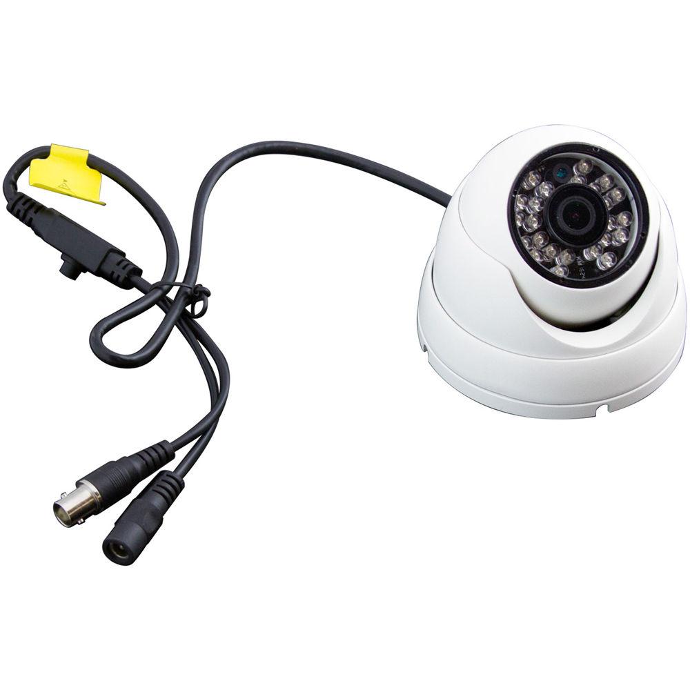ViewZ 2.1MP AHD Outdoor Mini Dome Camera with 3.6mm Lens and Night Vision
