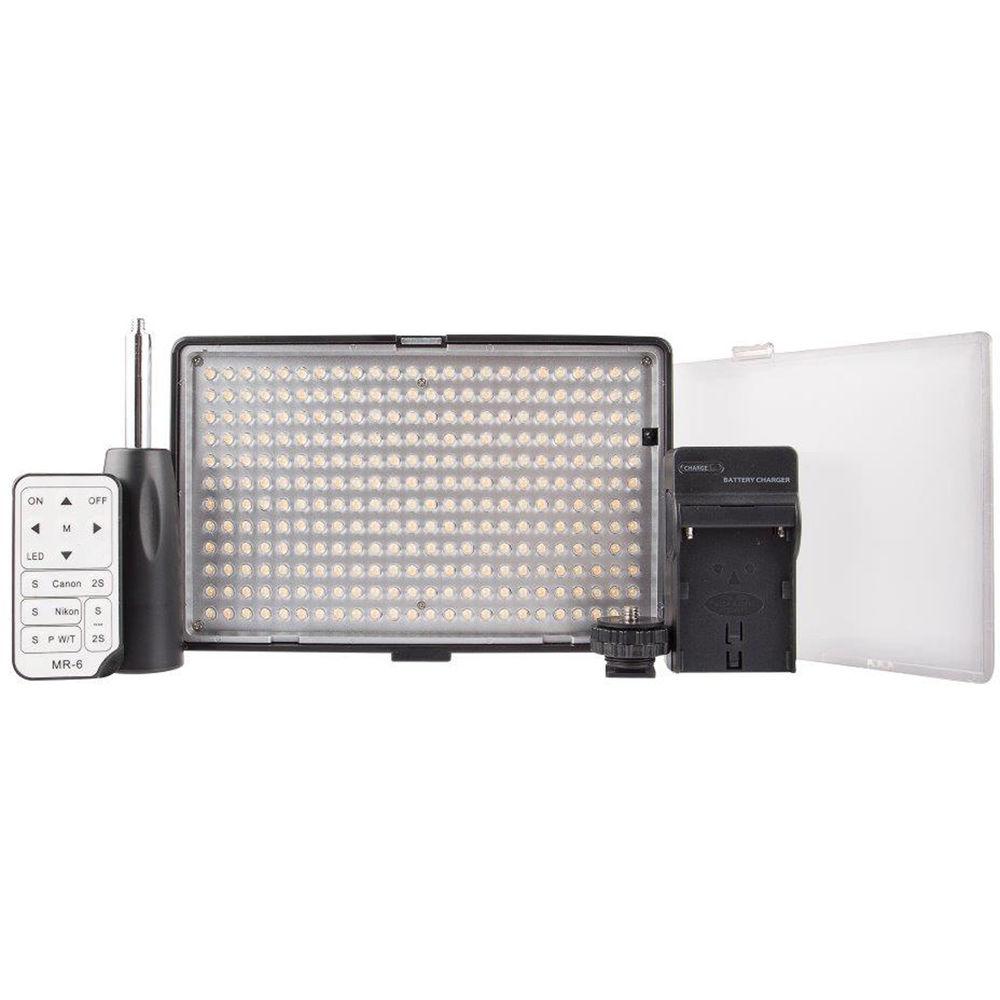 Vivitar VIV-VL-288 Professional Bi-Color LED Video Light