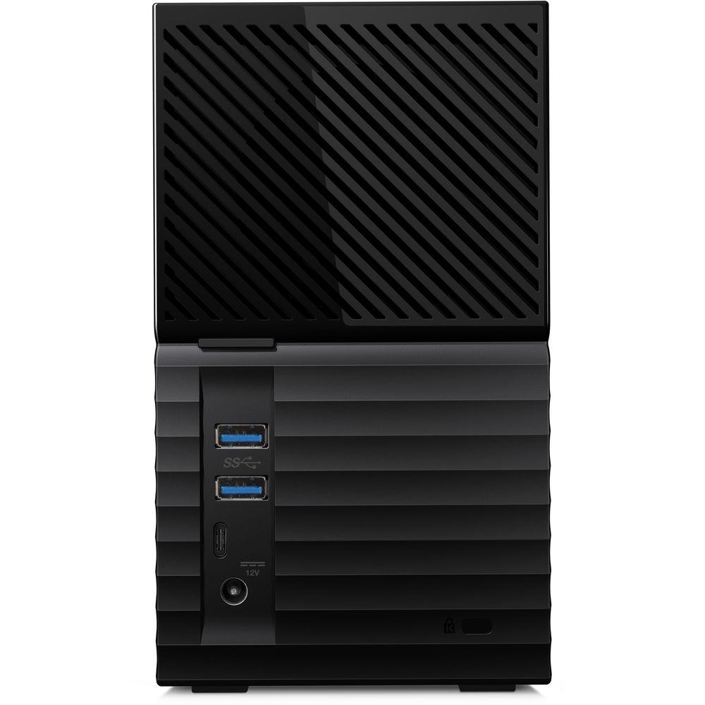 WD My Book Duo 16TB Two-Bay USB 3.0 Type-C RAID Array