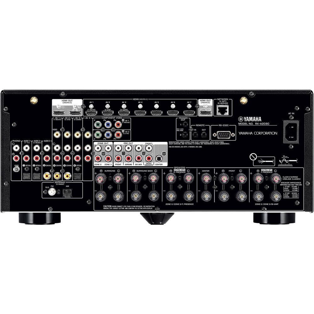 Yamaha AVENTAGE RX-A2080 9.2-Channel Network A V Receiver